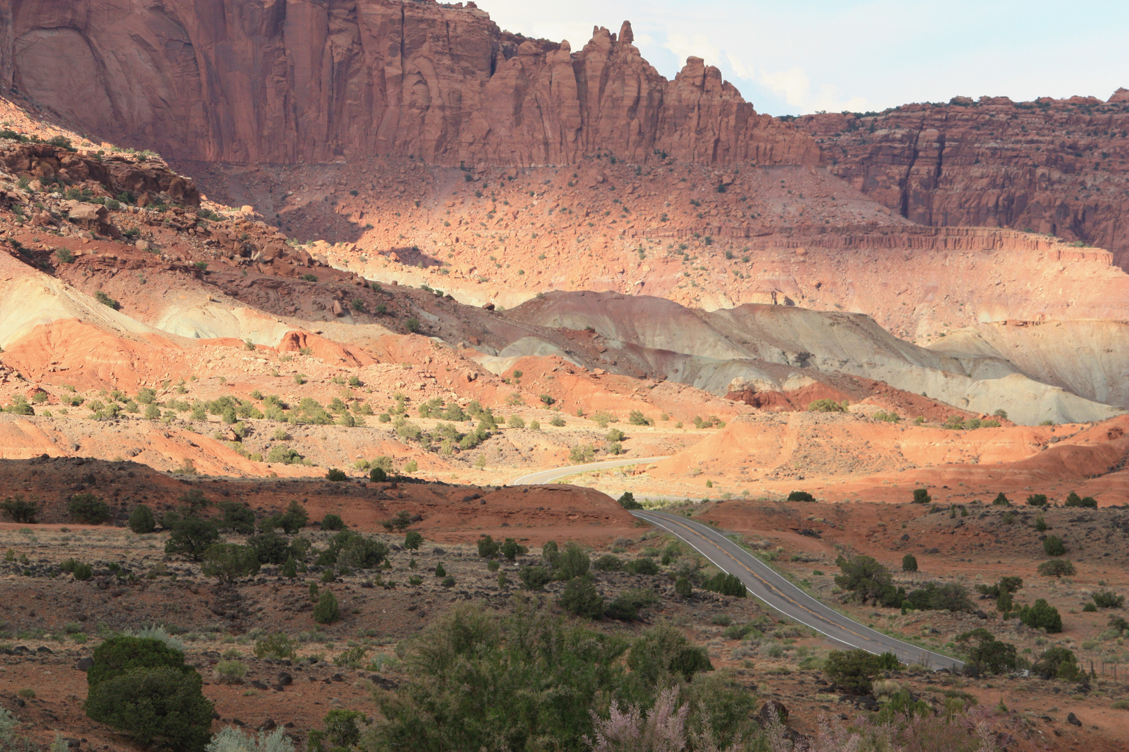 Utah 2009 / Route n° 24 à proximité de Torrey