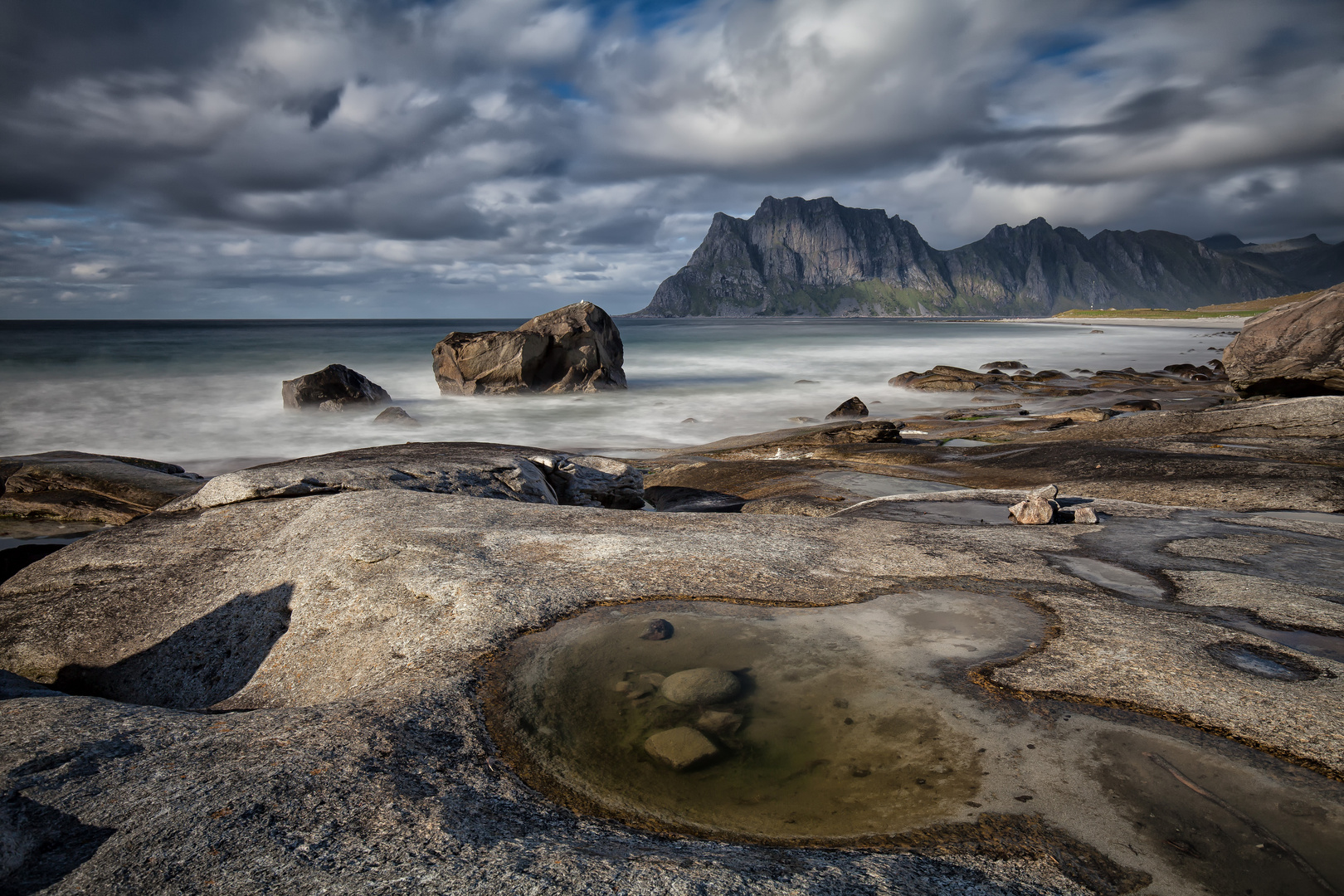 Utakleiv Foto & Bild beach, world, strand Bilder auf