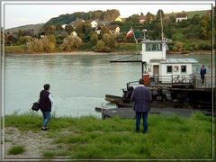 Ute und Egon an der Donau in Ottensheim