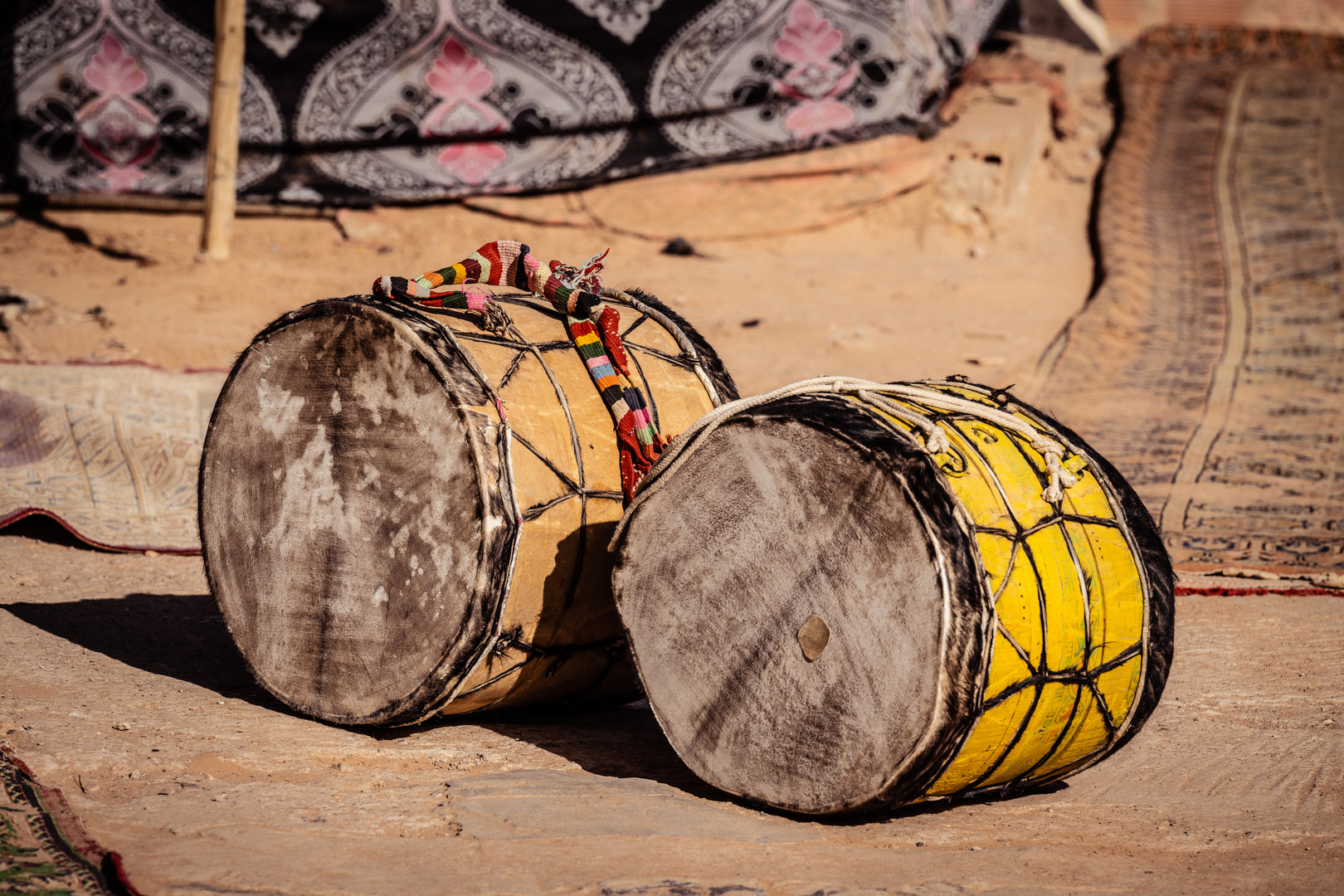 Utensilien der Gnaoua-Musiker