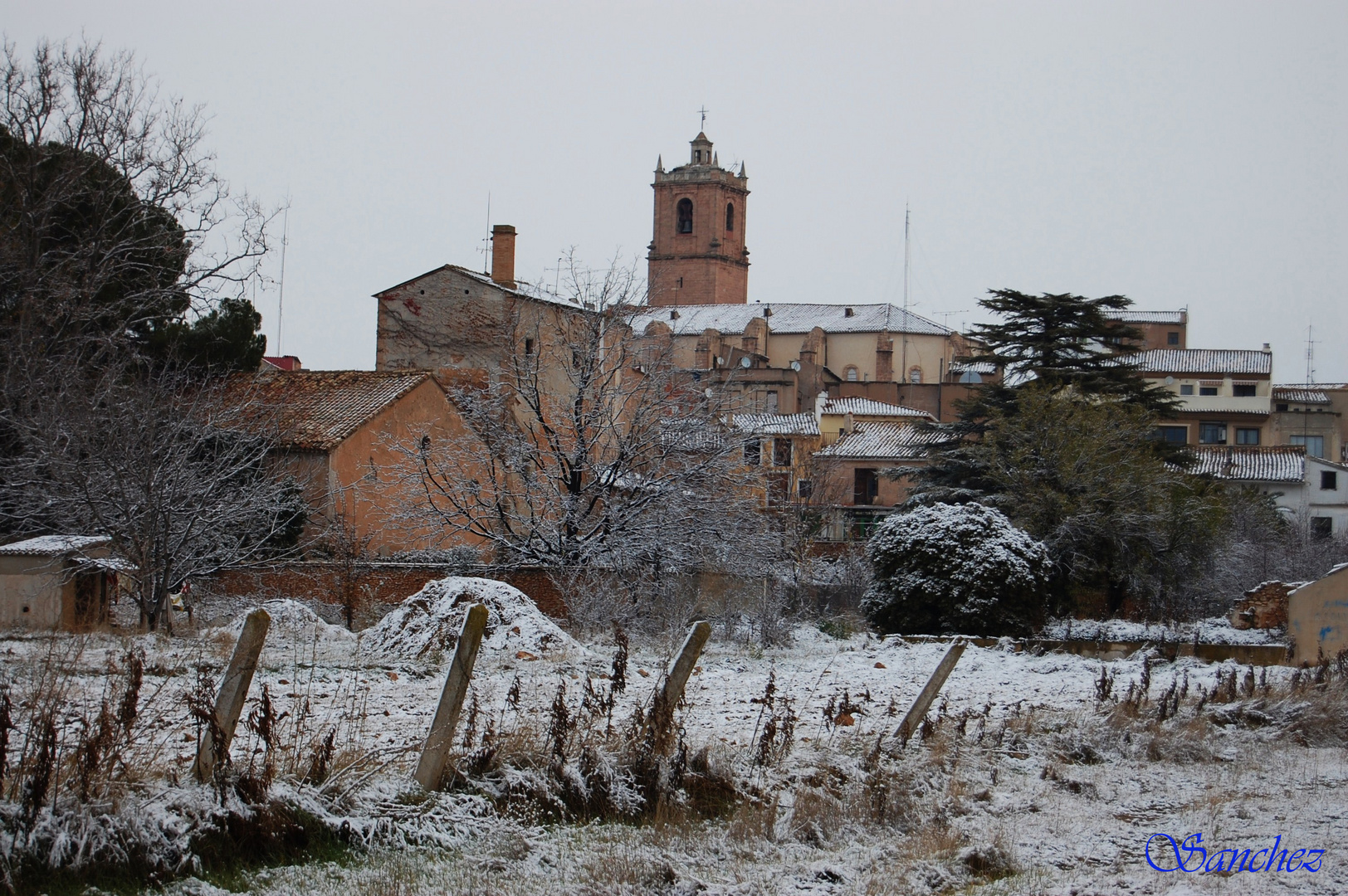 Utiel nevado.