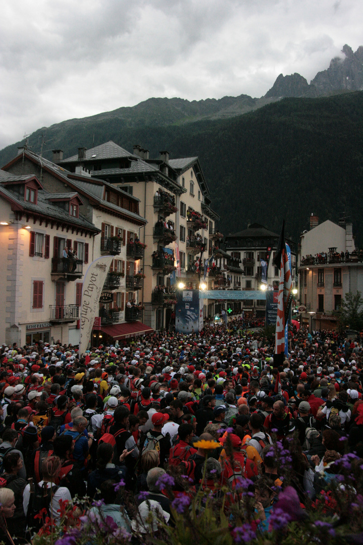 UTMB - Chamonix - Départ