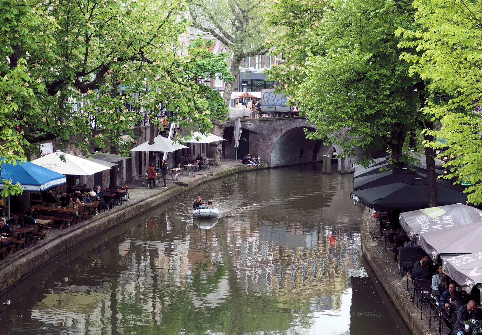 Utrecht spiegelt sich ....