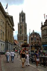 Utrecht - Stadhuisbrug with Dom Church Tower - 02