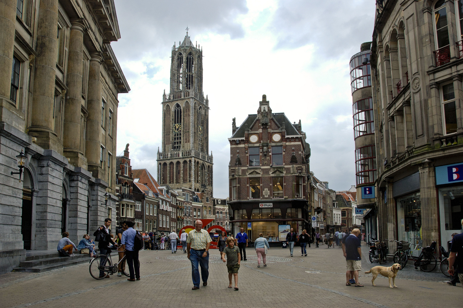 Utrecht - Stadhuisbrug with Dom Church Tower - 04