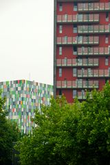 Utrecht - Uithof - Cambridgelaan - Buildings "de Bisschoppen" & Casa Confetti - 02