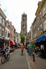 Utrecht - Zadelstraat with Dom Church Tower