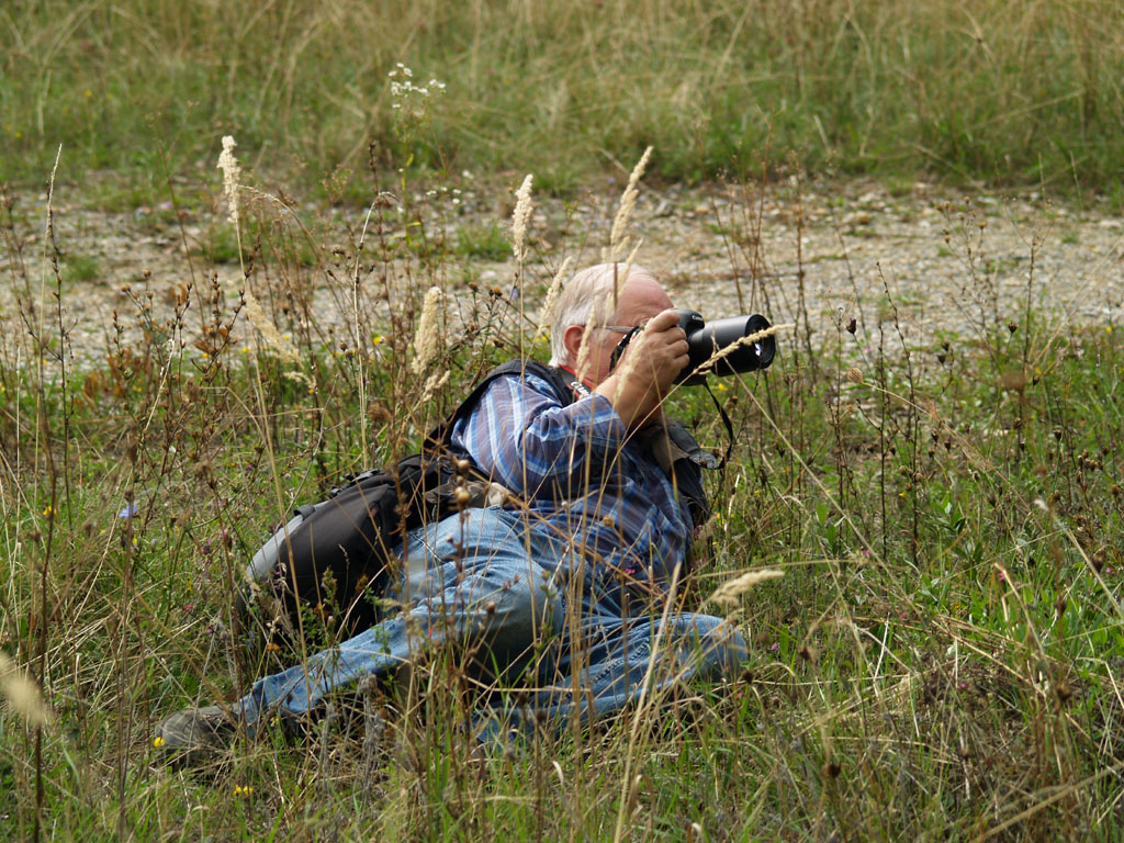 Uwe auf Foto Jagd