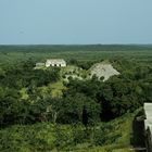  Uxmal, Blick von der Wahrsagerpyramide