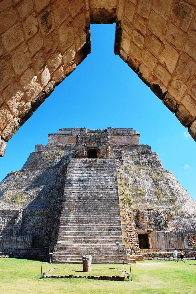 Uxmal Pyramide des Zauberers