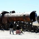 Uyuni Cemetery for old railway engines