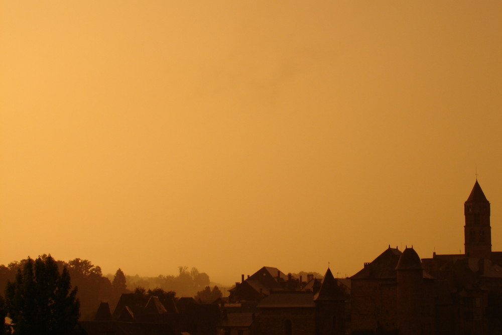 uzerche avant l'orage