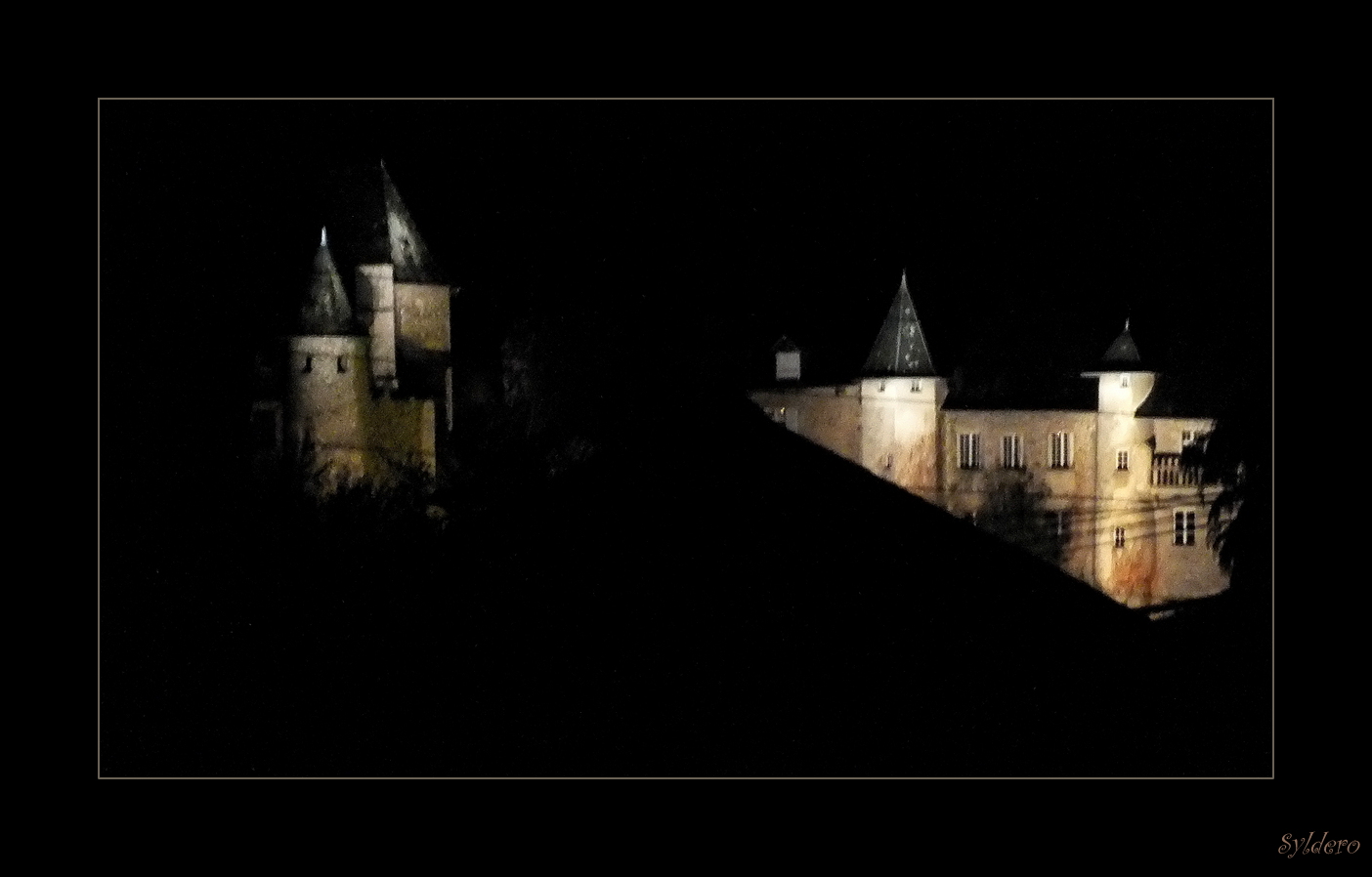 Uzerche la nuit