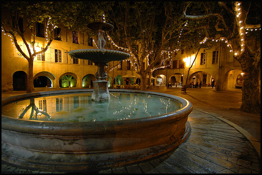 Uzès by night 2