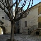 Uzès  Derrière l'église 