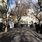 Uzès, Place aux Herbes, Marché de Noël