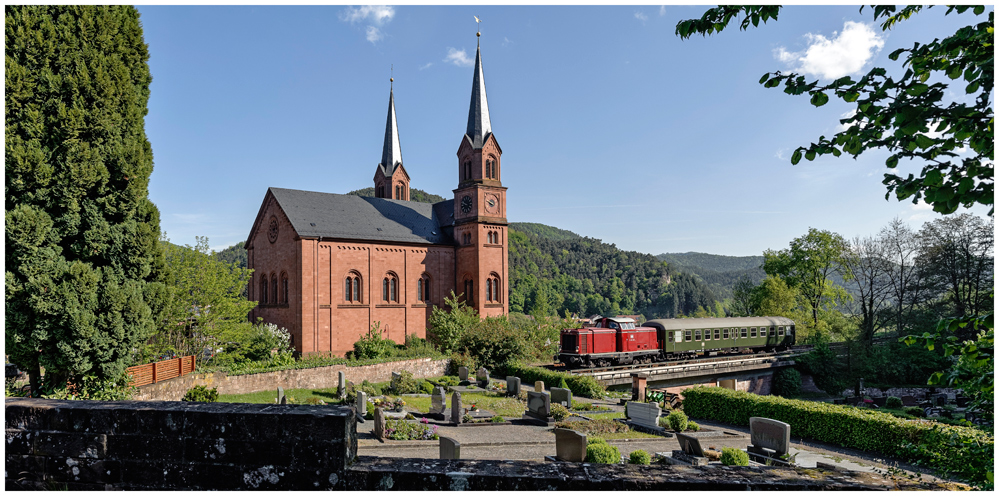 V 100 1200 in der Südpfalz