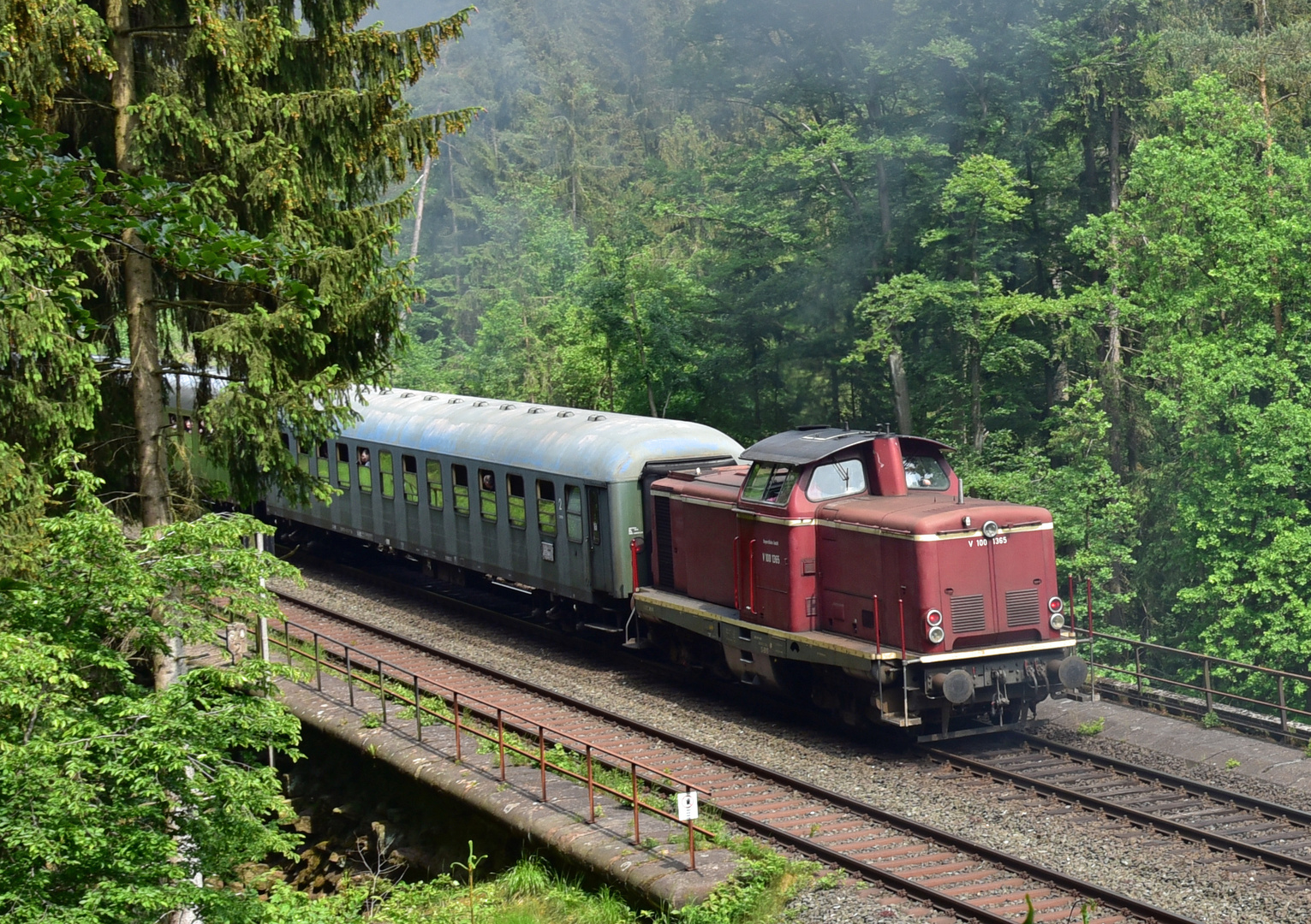 V 100 Foto & Bild | dampf-, diesel- und e-loks, eisenbahn, verkehr ...