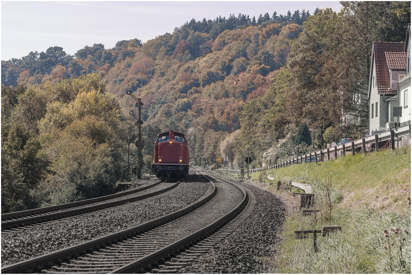 V 100 Sonderfahrt auf der Lahntalbahn IV