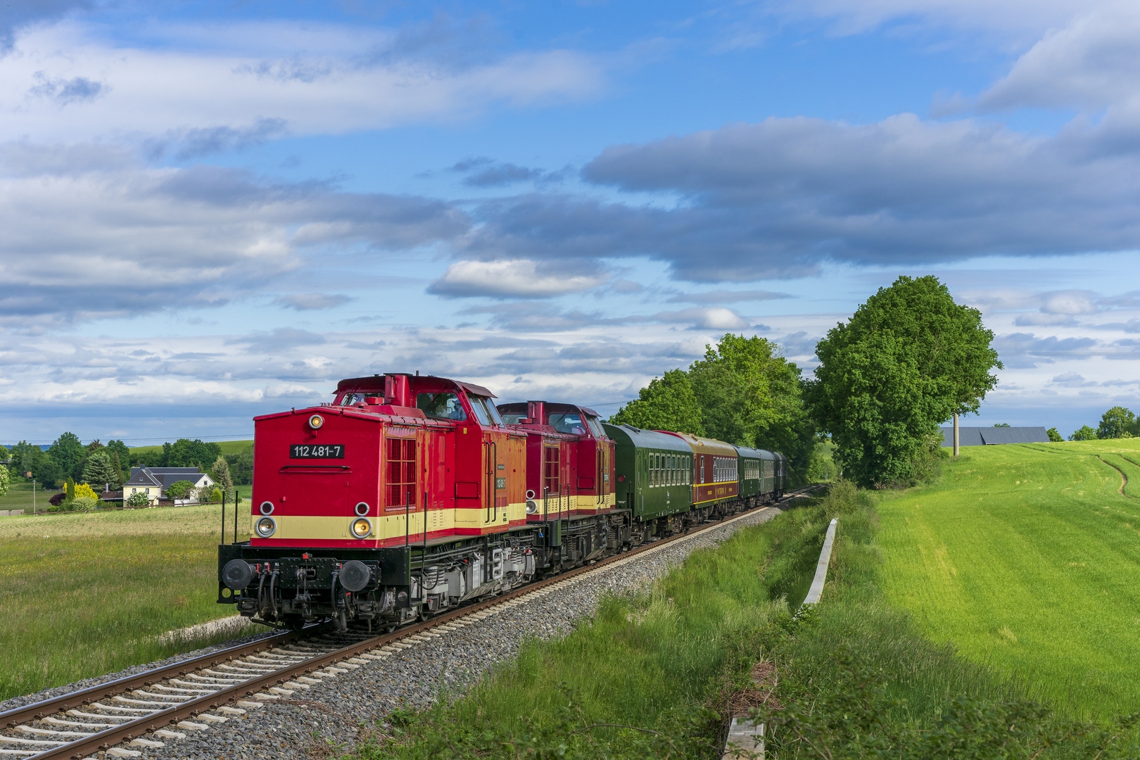 V 100 Sonderzug nach Nördlingen