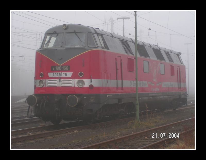 V 180 im Nebel