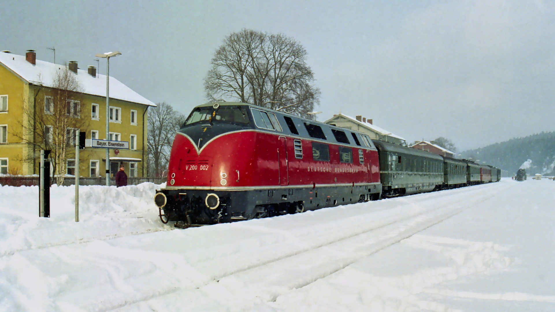 V 200 002 in Bayerisch Eisenstein