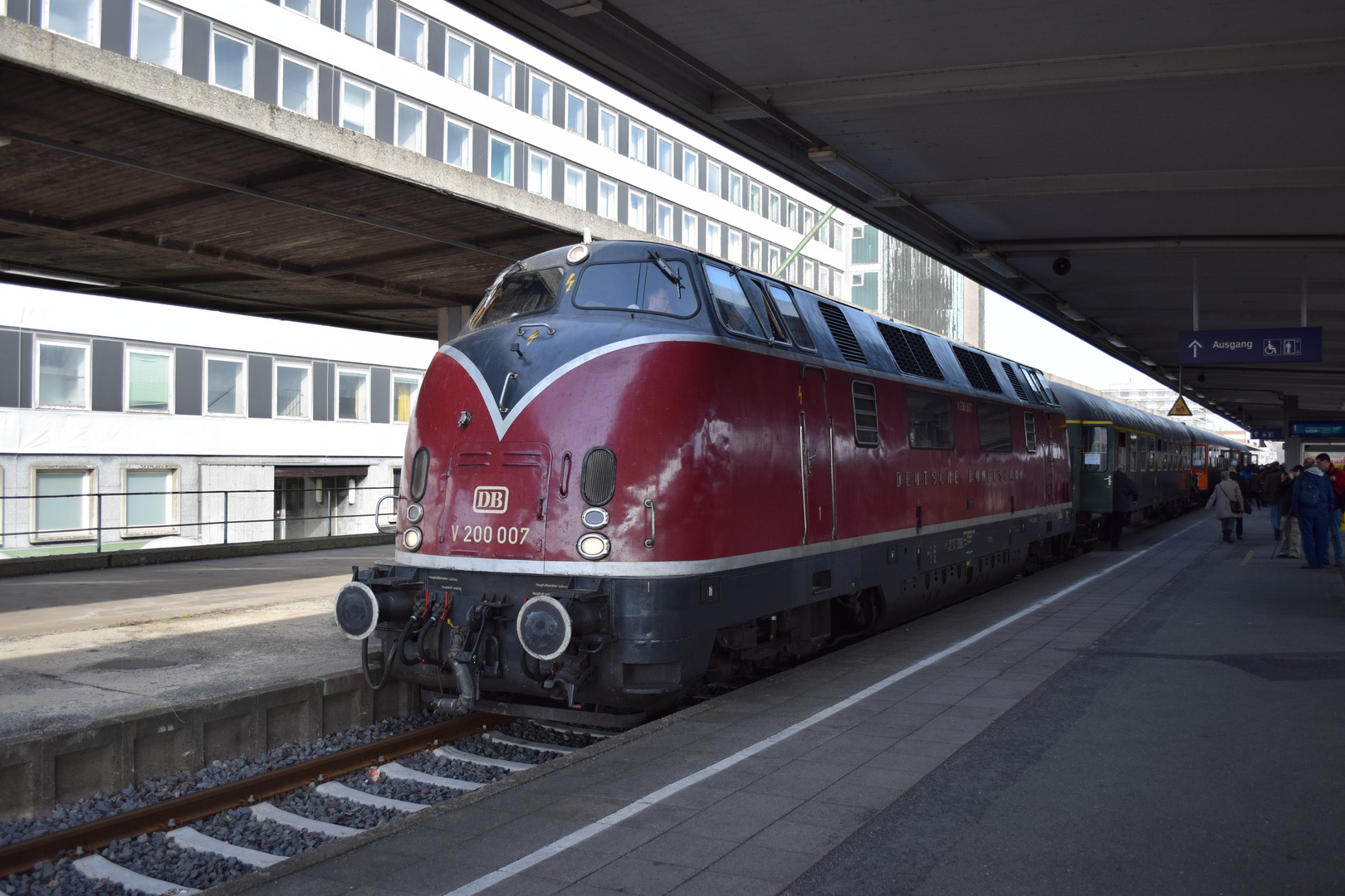 V200 007 am 27.02.2016 in Braunschweig