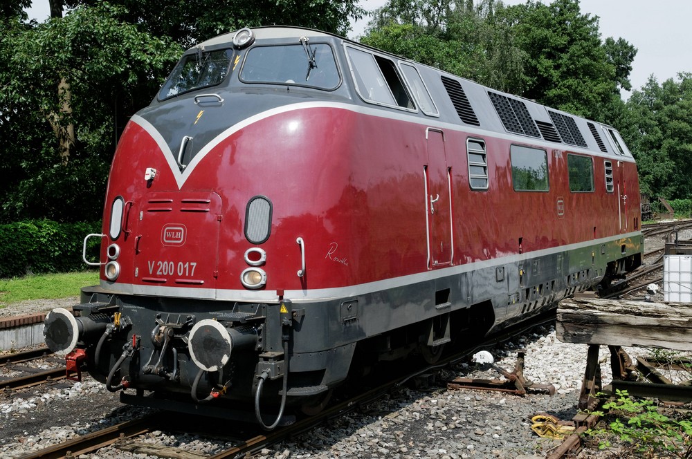 V200 017 auf der Hespertalbahn