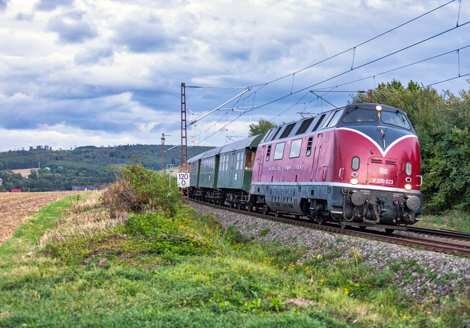 V200 033 bei Benhausen