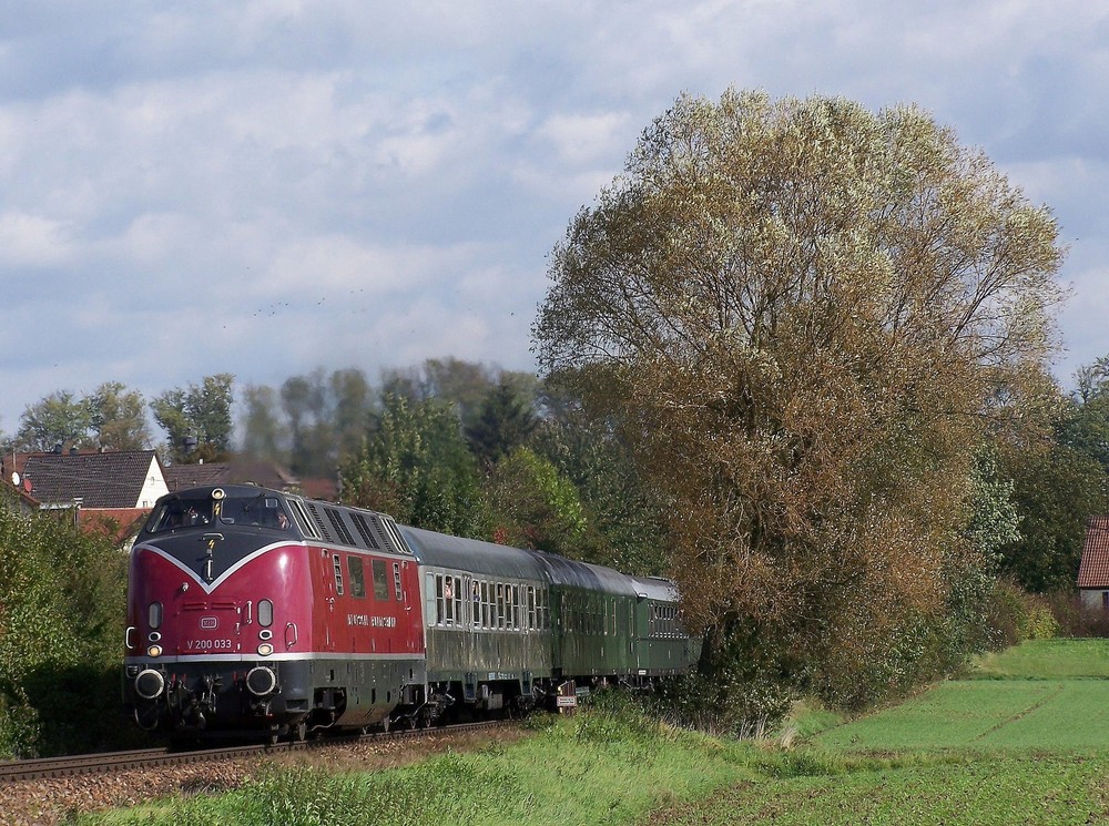 V200 033 im Kraichgau