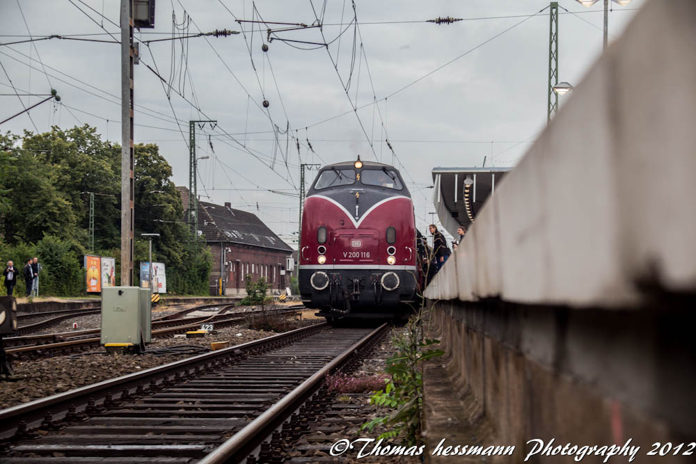 V200 116 von Münster nach Hamburg