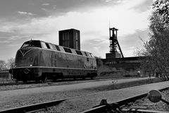 V200 vor Schacht 1/2/8 Zollverein