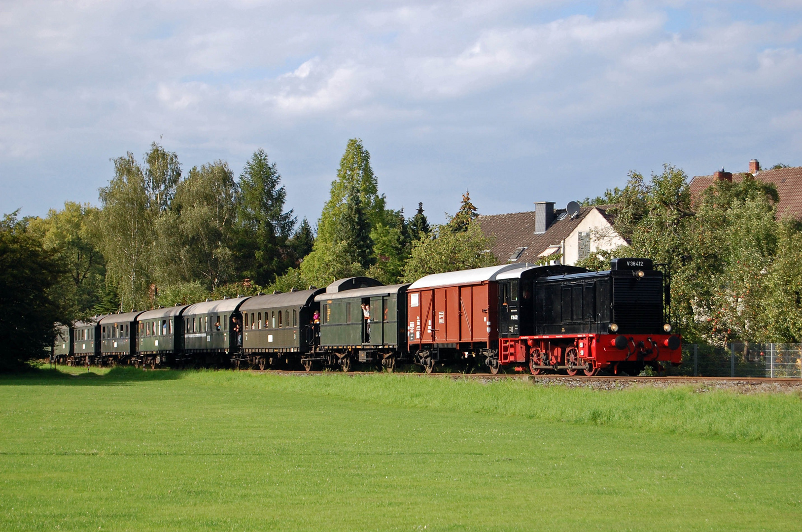 V36 412 auf der Teutoburger Wald Eisenbahn