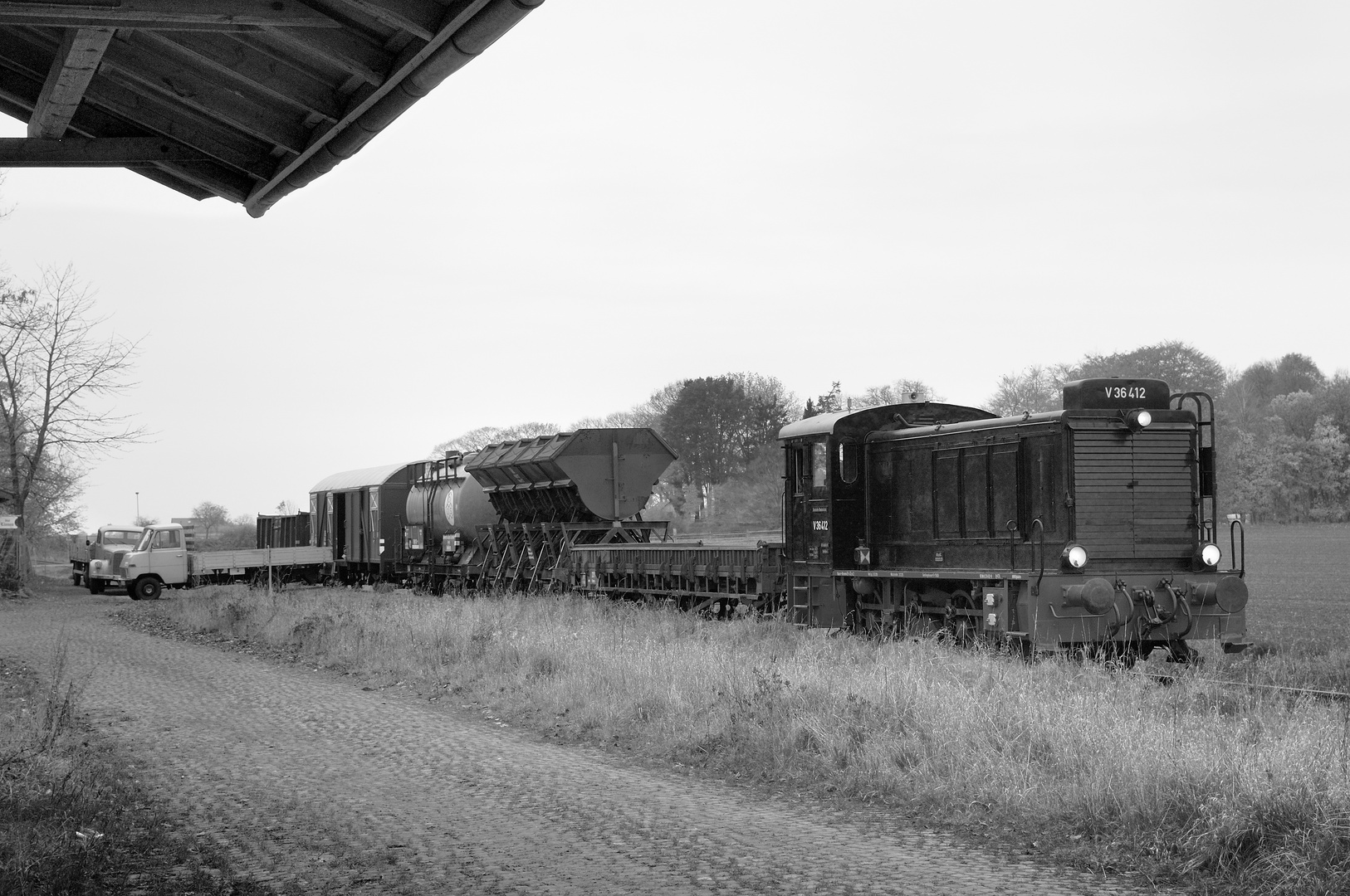 V36 412 beim Aufenthalt in Lienen