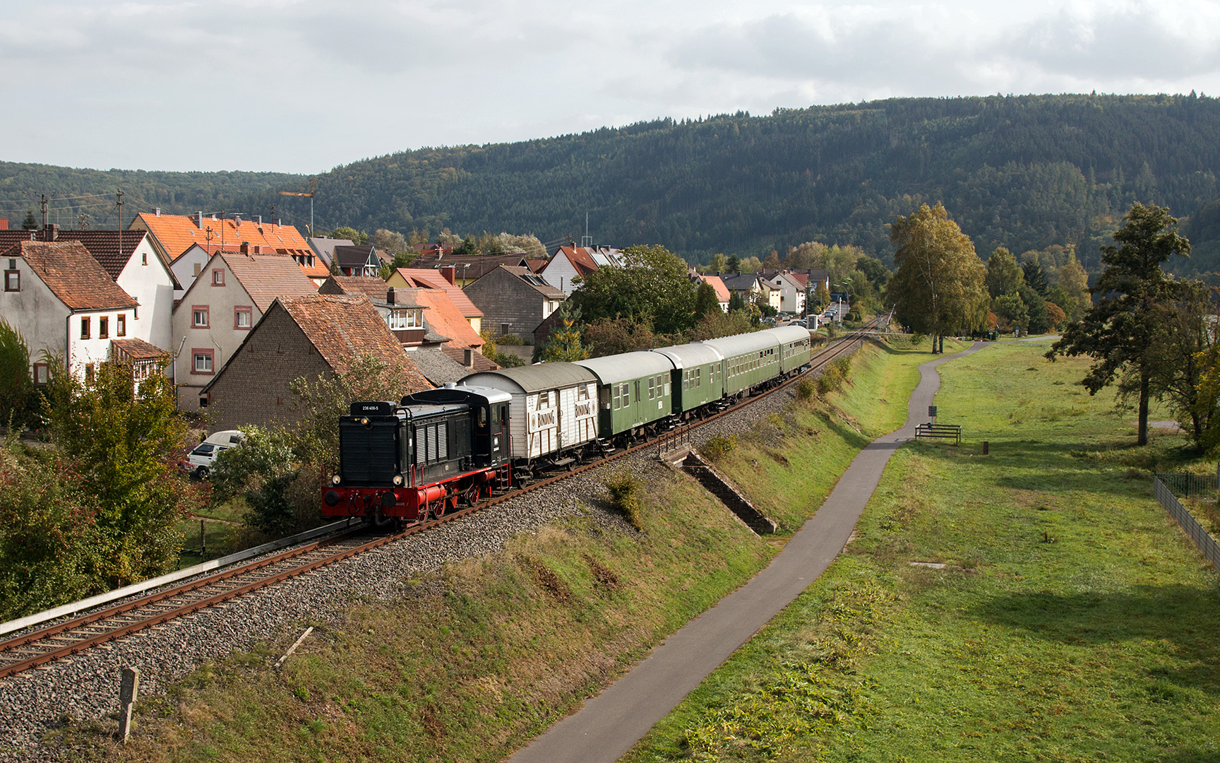 V36 auf großer Reise