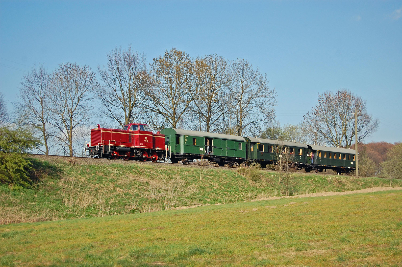 V65 001 auf der Georgsmarienhütter Eisenbahn...