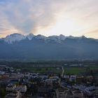 Vaduz bei Dämmerung