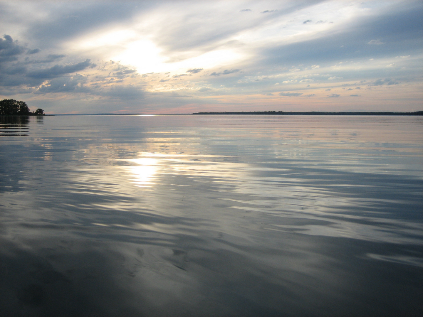 Vänern See Abendstimmung