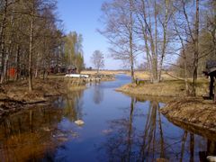 Vänernbucht mit Bootshafen