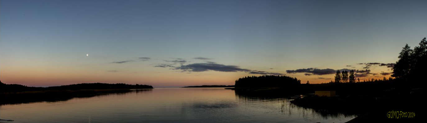 Vänersee am Abend