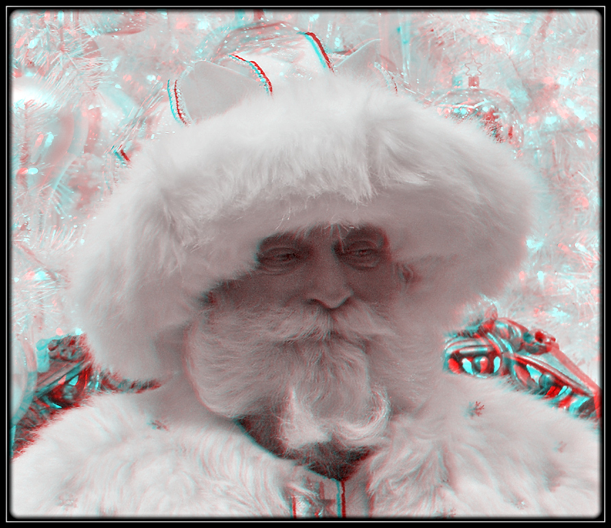 Väterchen Frost Foto & Bild stereoskopische raumbilder, anaglyphen