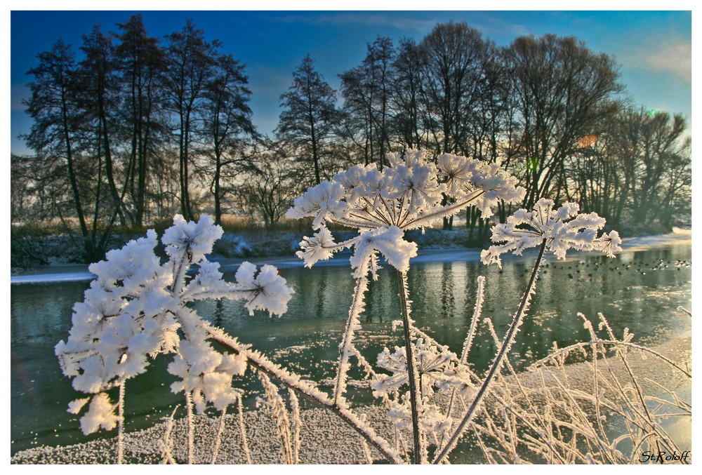 Väterchen Frost hat es noch fest im Griff