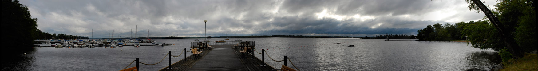 Växjö - beginning of a stormy day