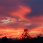 vague du ciel colorée