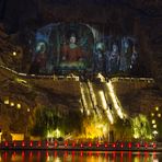 Vairocana  Buddha Cave @ Night