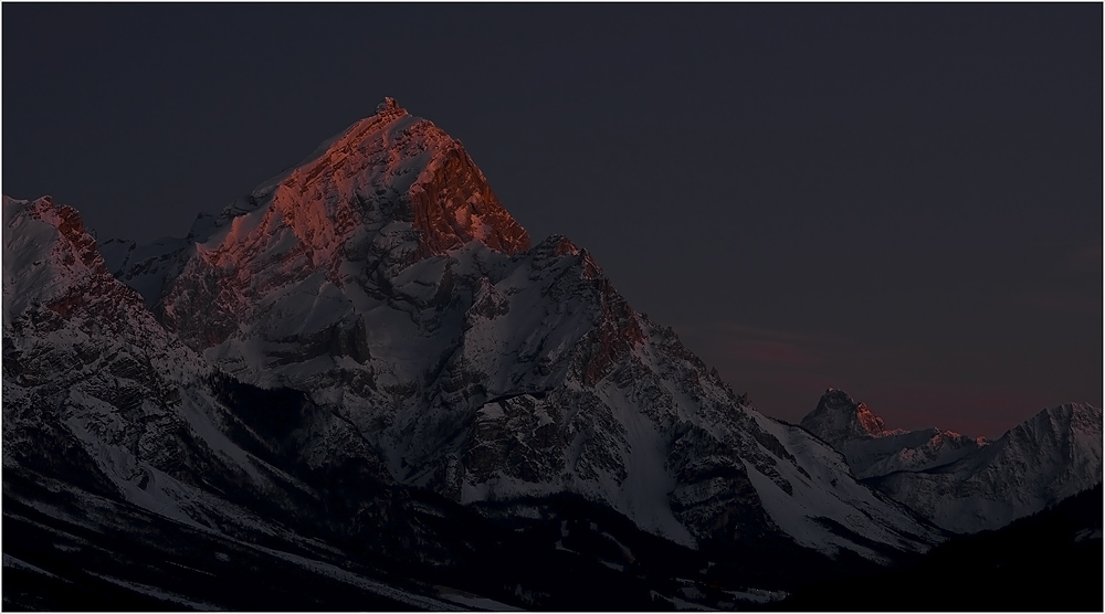 Val Boite mit  Antelao und Monte Duranno