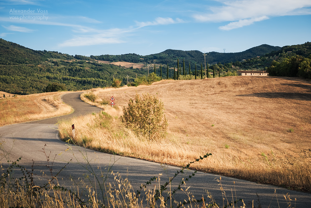 Val di Cecina (Toskana, Italien)