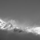 val d'isere dans la brume