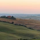 Val d"Orcia au petit jour