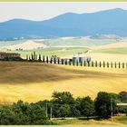 Val d'Orcia, commune de San Quirico d'Orcia, Toscane